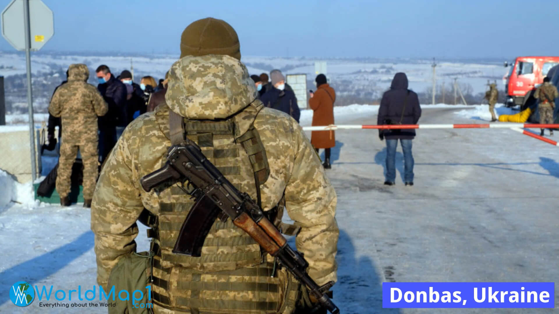 Donbas Ukraine Frontiere